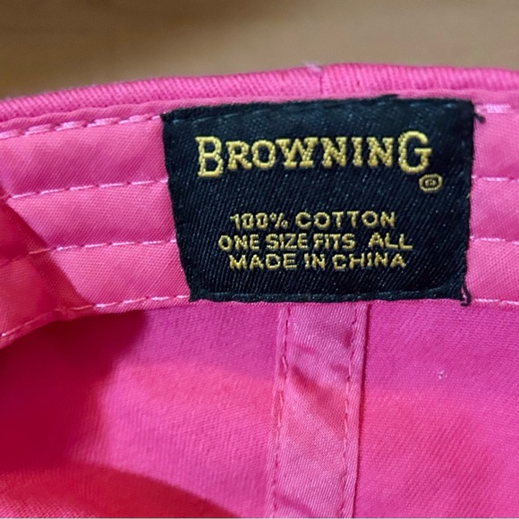 Hat Browning baseball cap woman adjustable pink - Picture 4 of 4